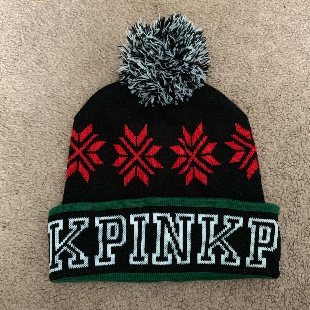 PINK Christmas Winter Hat